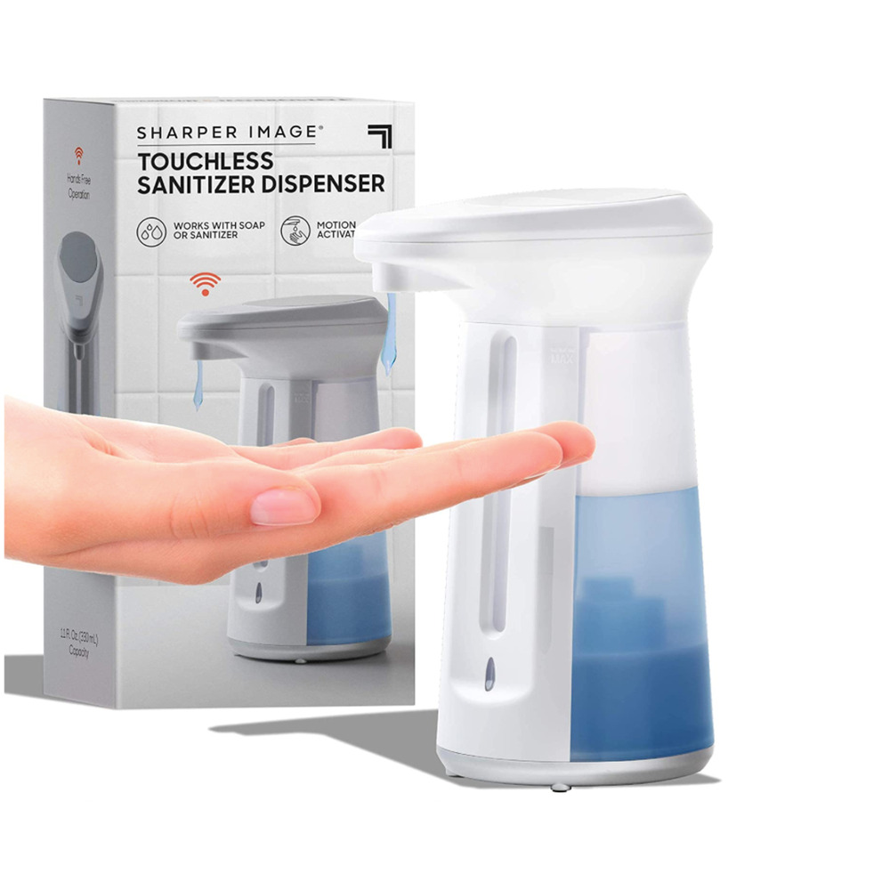 SHARPER IMAGE Touchless Soap Dispenser Motion Activated Pump for Soap& Sanitizer